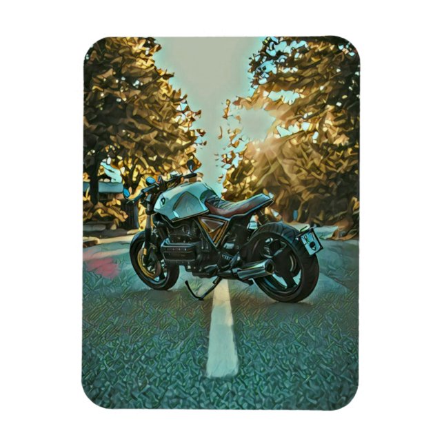 Unika gåvor till motorcykelförare magnet (Vertikal)