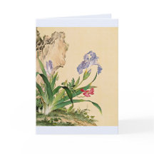 Unika gratulationskort Iris