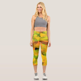 Unika höftformade yogacapriser