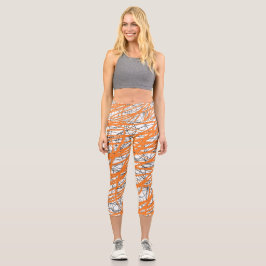 Unika höftformade yogacapriser