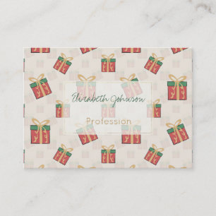 Unika julklappar Doddles Mönster Visitkort