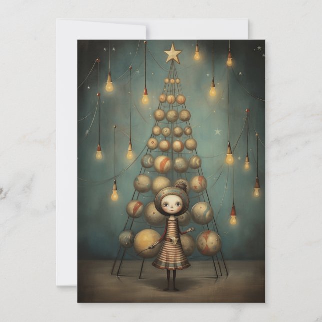 Unika julkort - Onlinens julkort (Framsida)