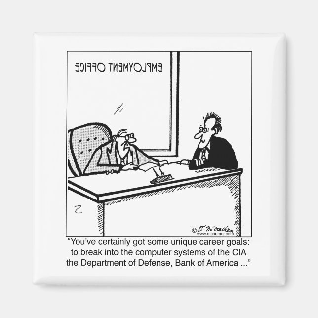 Unika karriärmål magnet (Framsidan)