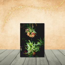 Unika Krona Imperial Stil Flower Note-kort Tack Kort