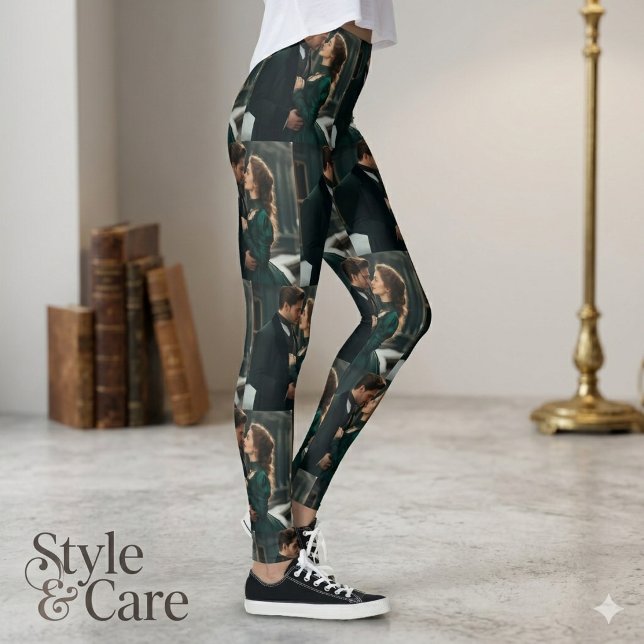 Unika Leggings Med Din Egen Anpassad Design (UniqueLeggings Featuring Your Own Custom Design Leggings)