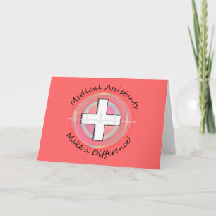 Unika medicinska assistentgåvor kort