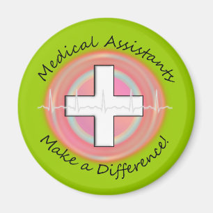 Unika medicinska assistentgåvor magnet