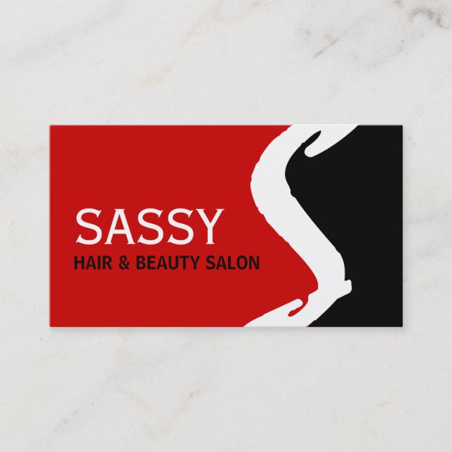 Unika Monogramvisitkortar Visitkort (Framsida)