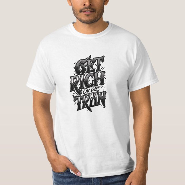 “Unika mönster skräddarsydda för dig.” T Shirt (Framsida)