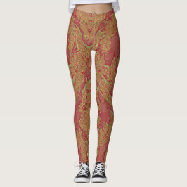 Unika Mönster Yoga Leggings