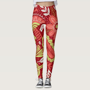Unika och roligt mönster leggings