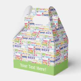 Unika och Speciella 100:e Födelsedagsfestens gåvor Presentaskar