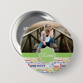 Unika och Speciella 80:e Födelsedagsfestens gåvor Knapp