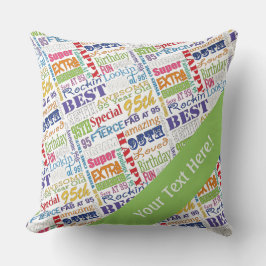 Unika och Speciella 95:e Födelsedagsfestens gåvor Kudde