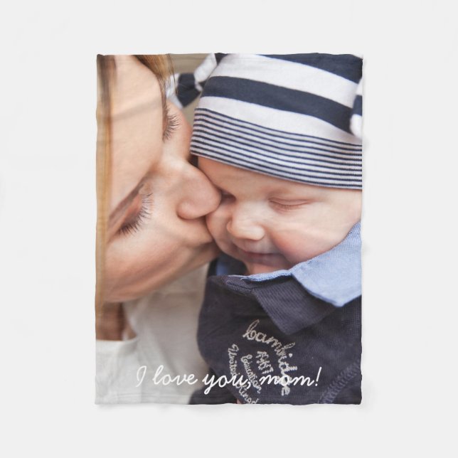 Unika presenter för fotomolekyler för Mamma Fleecefilt (Framsidan)