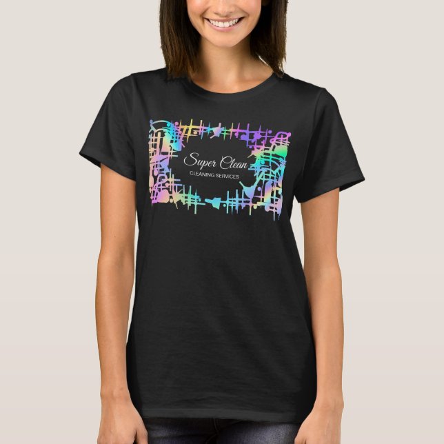 Unika professionella städtjänster för hemmet t shirt (Framsida)