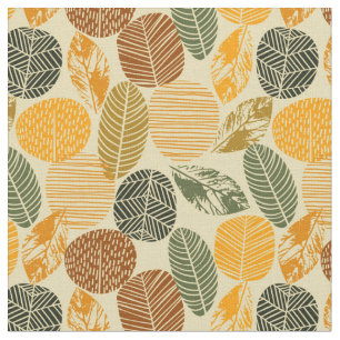 Unika Retro-Löv för Mid Century Stil Tyg