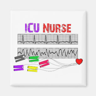 Unika sjuksköterskagåvor för design ICU Magnet