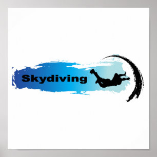 Unika Skydiving Poster
