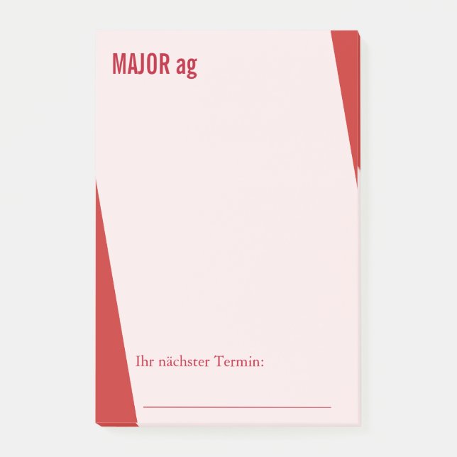 Unika toner coola och fancy post-it block (Framsida)