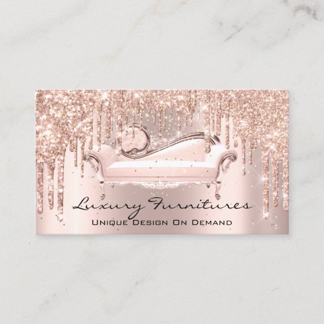 Unika ugnar för insida-designern Ro Soffa Lux Visitkort (Framsida)