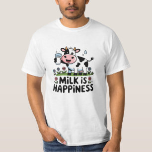 Unika utformningar för Mjölk Fläkt T Shirt