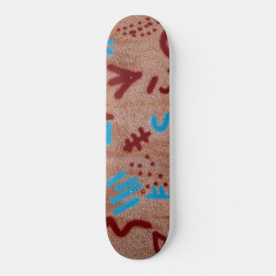 Unika väggskrivningar i coolans Roligt Mini Skateboard Bräda 18,5 Cm
