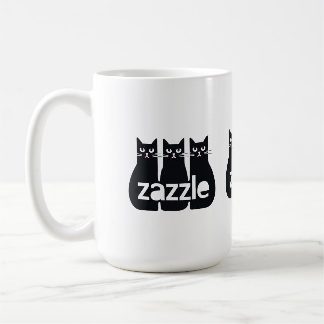 UnikGått Zazzle Kaffemugg (Vänster)