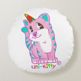 UniKitty Pillow Rund Kudde