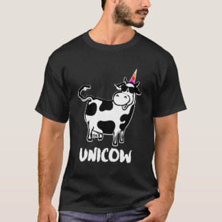 Uniko Cute Dairy Cow Farmer Shirt Funny Cow Älskar T