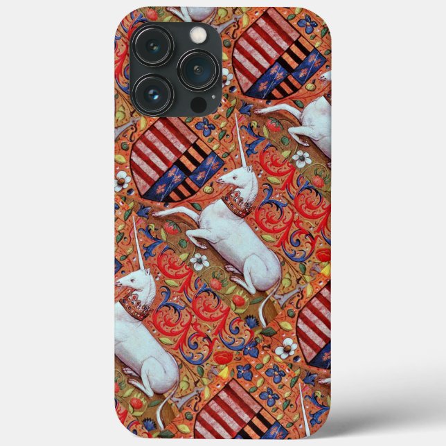 UNIKORT- OCH MEDELFANTASOFLÖDEN, BLOMMIGT MOTIV (Baksida)