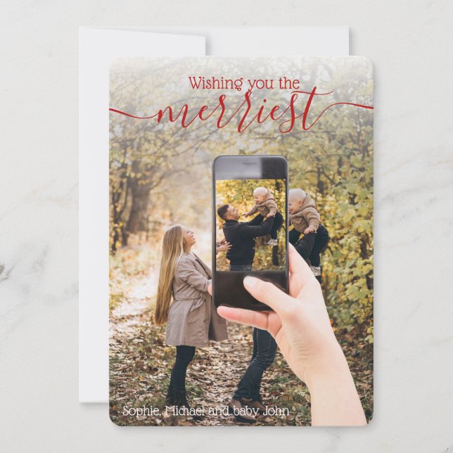 Unikt 2-foto - Önskemål i cellfoto Helgdag (Framsida)