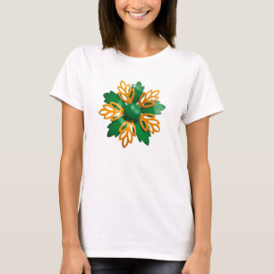 Unikt 60-tal MOD Hippie Daisy Flower Trendig Mode T Shirt