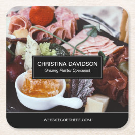 Unikt Affärskort för specialisering av betesdjur Underlägg Papper Kvadrat