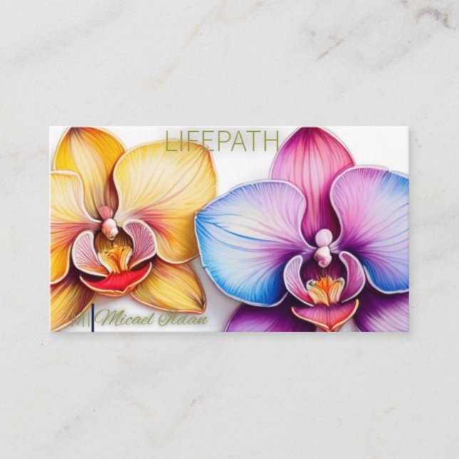 Unikt Affärskort, Kreativ Visitkort (Framsida)