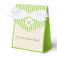 Unikt äppelGrönt och Anpassade med vit stripe