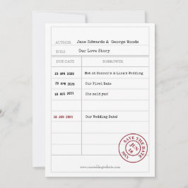 Unikt Bibliotek-kort spara datumkortet Datumet