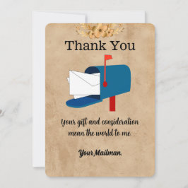 unikt Brev-transportföretag, postpostposttransport Tack Kort