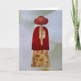 Unikt Collage Earth Mamma Emily Blank Kort