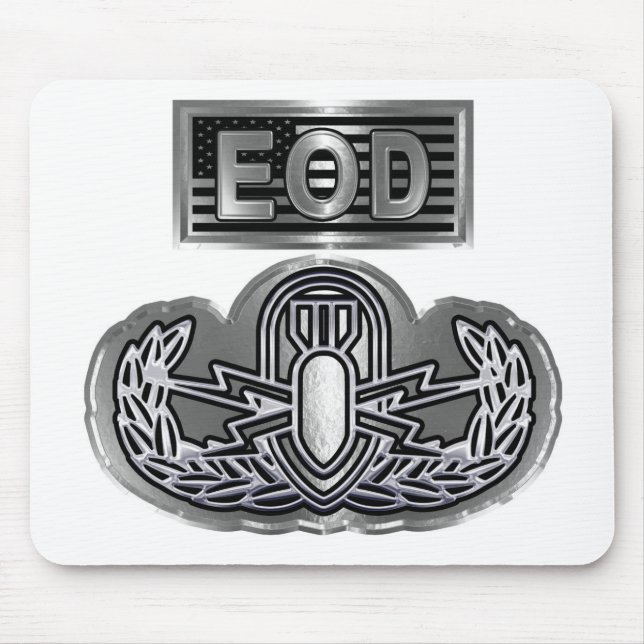 Unikt designad minnes-EOD Musmatta (Framsidan)