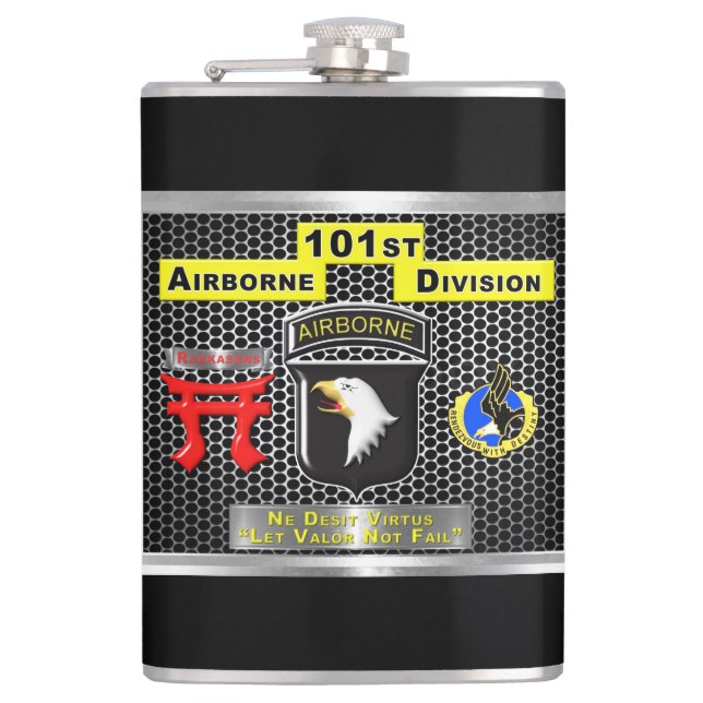 Unikt designad present till 101st Airborne Divisio Fickplunta (Framsidan)