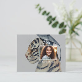 Unikt examensanmälningskort meddelande vykort