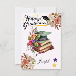 unikt examenspresent meddelandekort, Personlig Exa Meddelande