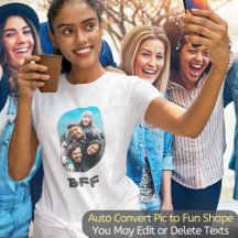 Unikt foto för bästa vänner i Coolan för BFF Besti