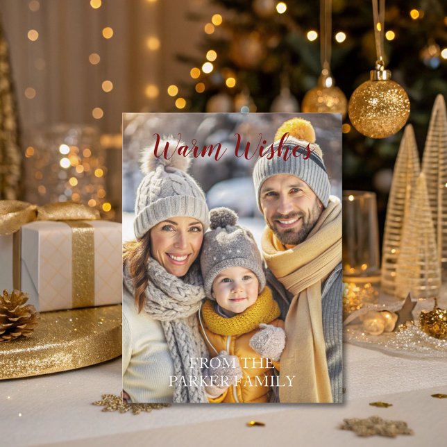 Unikt foto för Warm Önskemål Red Vykort (Skapare uppladdad)