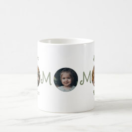 Unikt foto på bästa mamma någonsin på mors dag kaffemugg