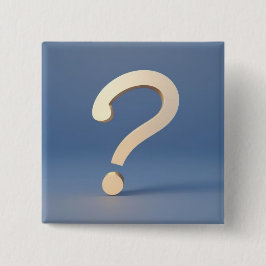 Unikt frågetecken för Guld Knapp