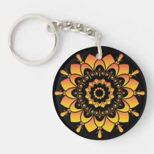 Unikt gyllene mandala-mönster-95748