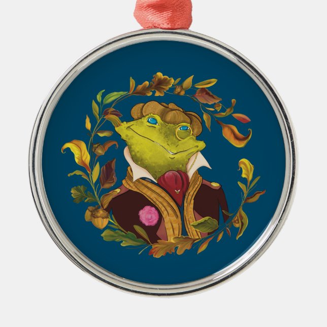 Unikt Helgdag-namn Julgransprydnad Metall (Framsidan)