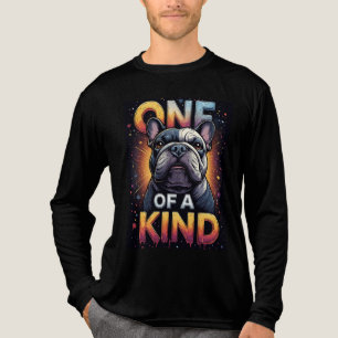 Unikt hundporträtt med djärva färger t shirt